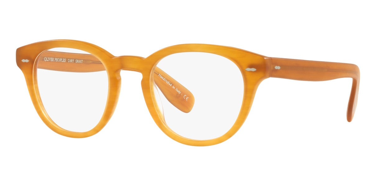 Oliver Peoples® Cary Grant OV5413U 1699 48 - Semi Matte Amber Tortoise Eyeglasses