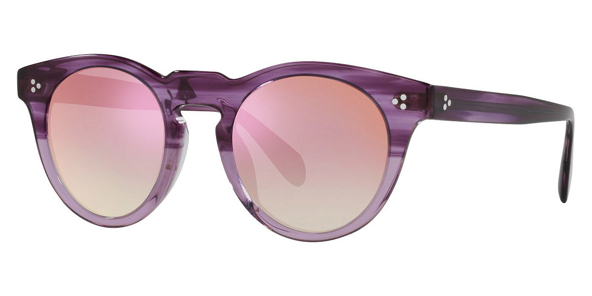 Oliver Peoples® Lewen OV5453SU 1691H9 49 - Jacaranda Gradient / Soft Pink Gradient Mirrored Sunglasses