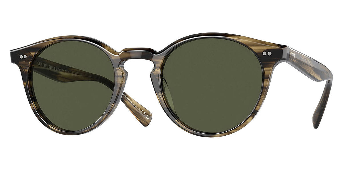 Oliver Peoples® Romare Sun OV5459SU 179152 48 - Olive Smoke / G-15 Sunglasses