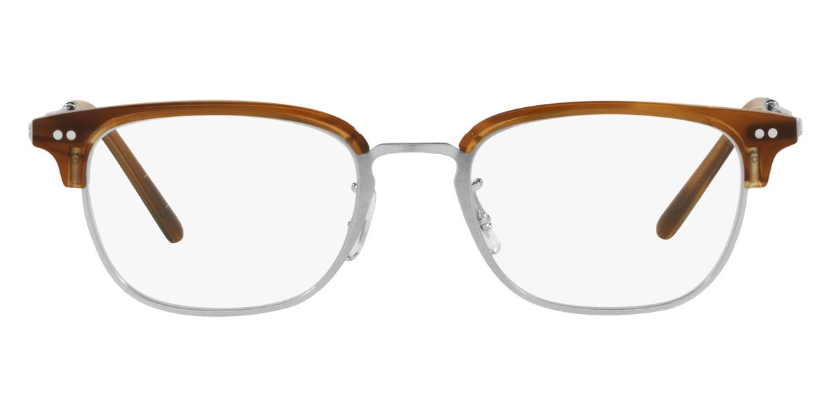 Oliver Peoples® Kesten OV5468 1011 49 - Brushed Silver/Raintree Eyeglasses