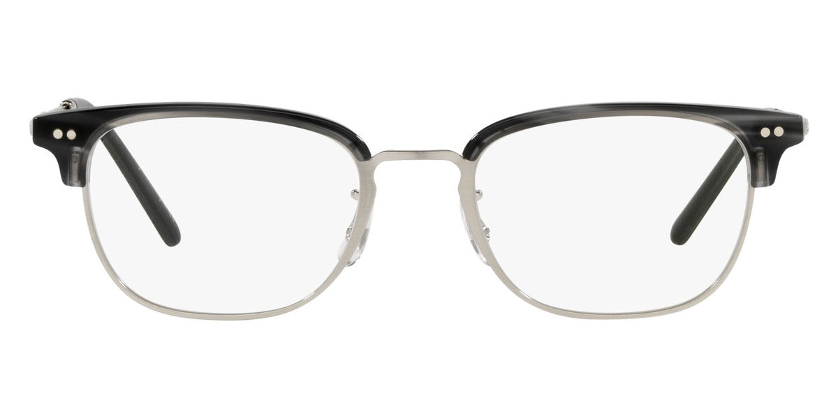 Oliver Peoples® Kesten OV5468 1661 49 - Brushed Silver/Charcoal Tort Eyeglasses