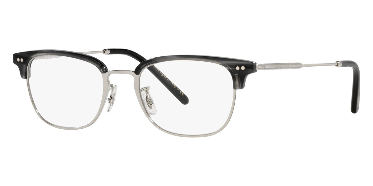 Oliver Peoples® Kesten OV5468 1661 49 - Brushed Silver/Charcoal Tort Eyeglasses