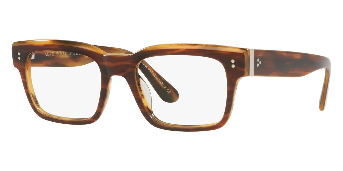 Oliver Peoples® Hollins OV5470F 1310 53 - Amaretto/Striped Honey Eyeglasses