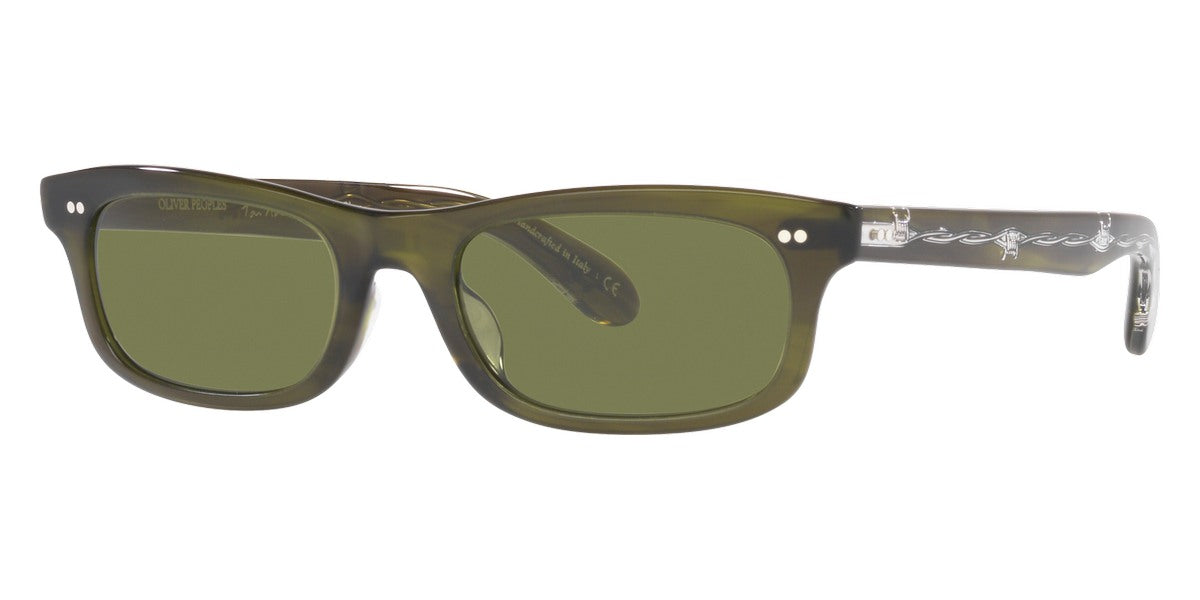 Oliver Peoples® Fai OV5484SU 16804E 51 - Emerald Bark Sunglasses