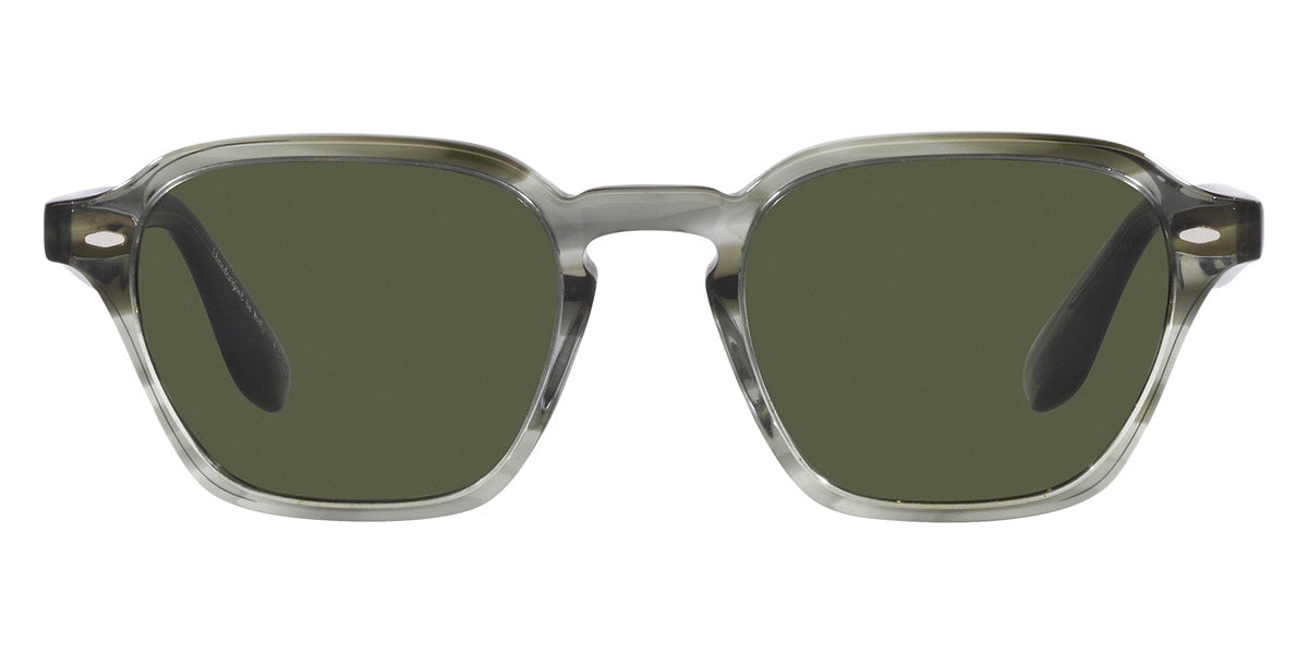 Oliver Peoples® Griffo OV5499SU 163885 52 - Vintage Tortoise/Chrome Olive Photochromic Sunglasses