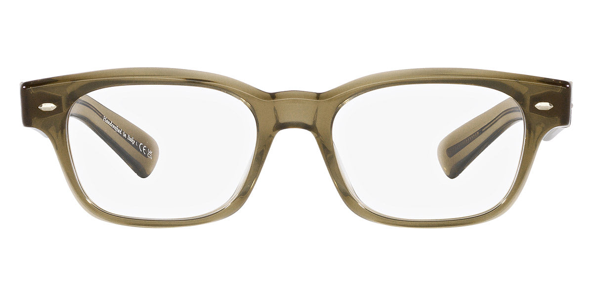 Oliver Peoples® Latimore OV5507U 1678 51 - Crystal/Dusty Olive/Demo Lens Eyeglasses