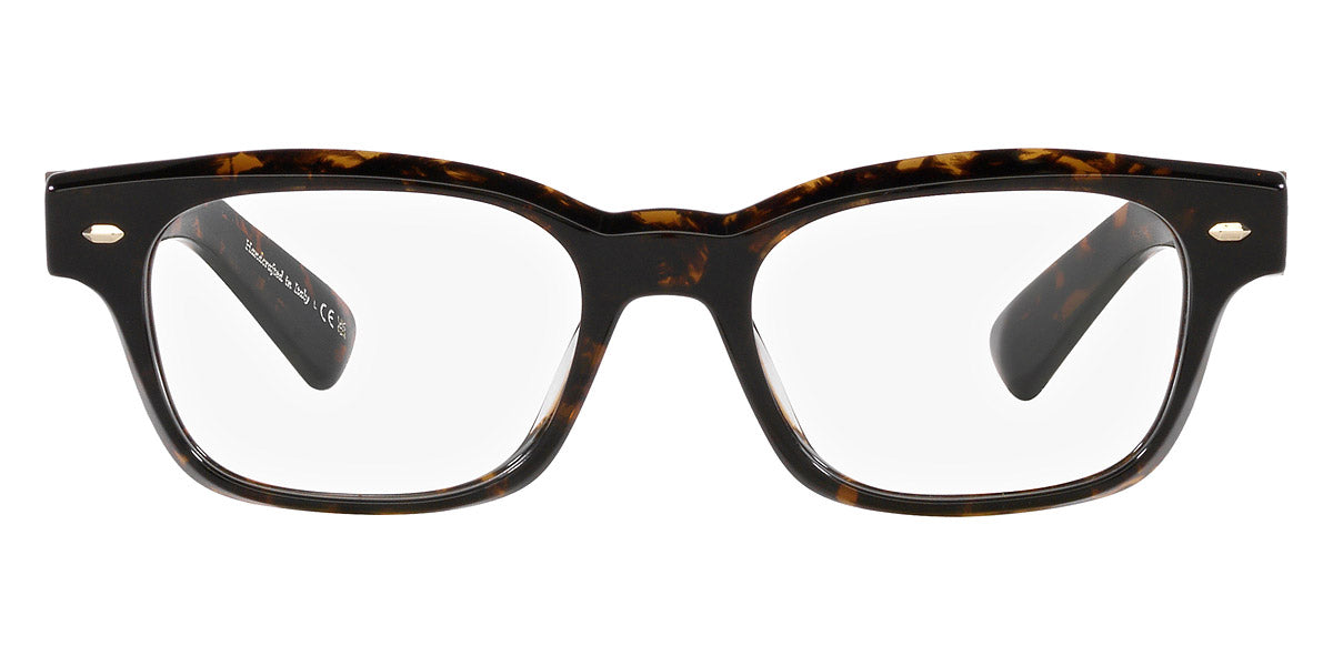 Oliver Peoples® Latimore OV5507U 1747 51 - Crystal/Walnut Tortoise/Demo Lens Eyeglasses