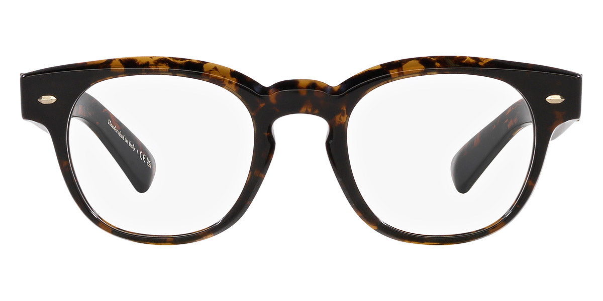 Oliver Peoples® Allenby OV5508U 1747 49 - Crystal/Walnut Tortoise/Demo Lens Eyeglasses