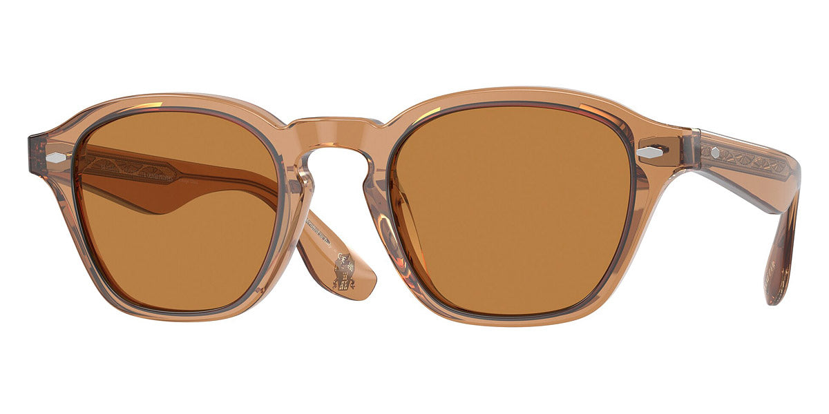 Oliver Peoples® Peppe OV5517SU 176553 48 - Ocra/Cognac Sunglasses