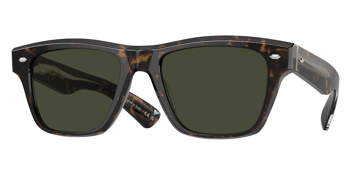 Oliver Peoples® Oliver Sixties Sun OV5522SU 14923R 52 - Black / Blue Polar Sunglasses