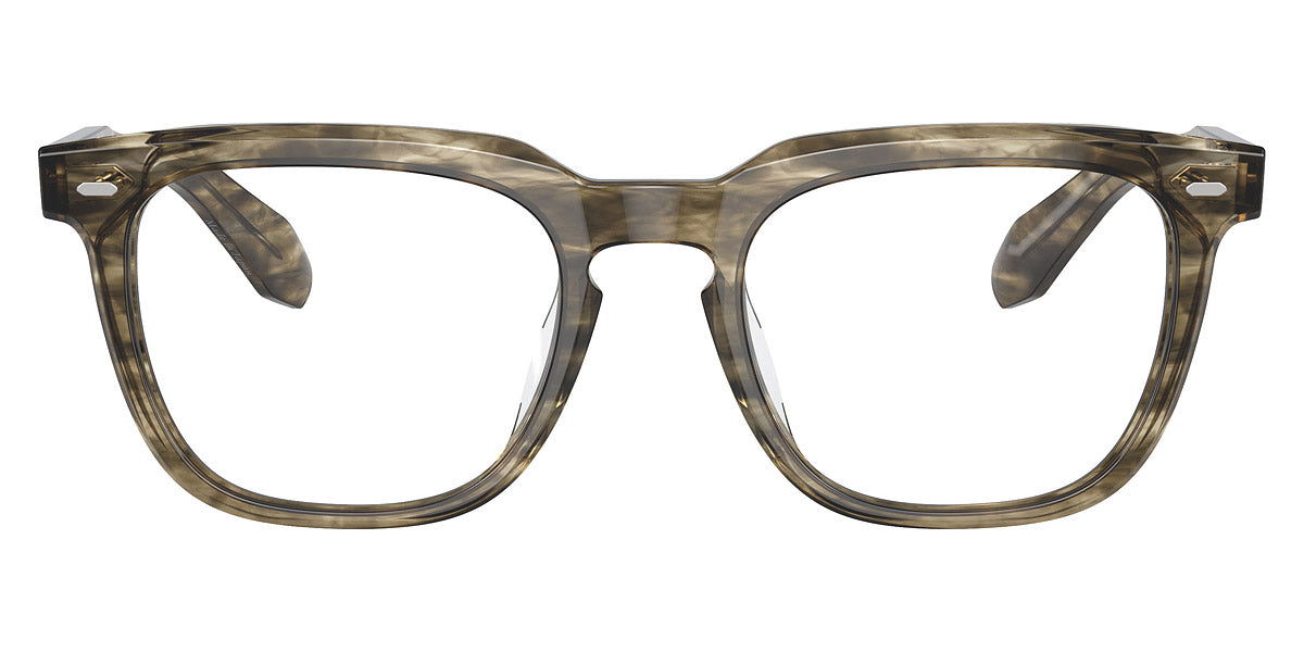 Oliver Peoples® N.06 OV5546U 1735 49 - Soft Olive Bark/Clear Eyeglasses