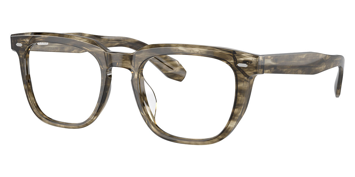 Oliver Peoples® N.06 OV5546U 1735 49 - Soft Olive Bark/Clear Eyeglasses