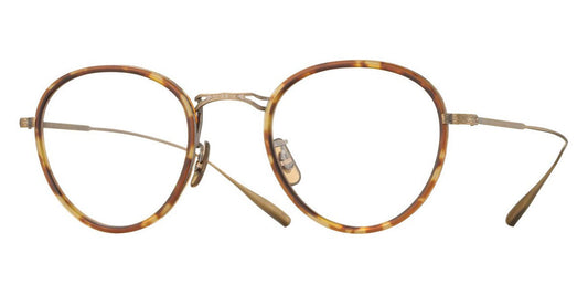 Oliver Peoples® Boland OV7016T DM AG 47 - Dark Mahogany/Antique Gold Eyeglasses