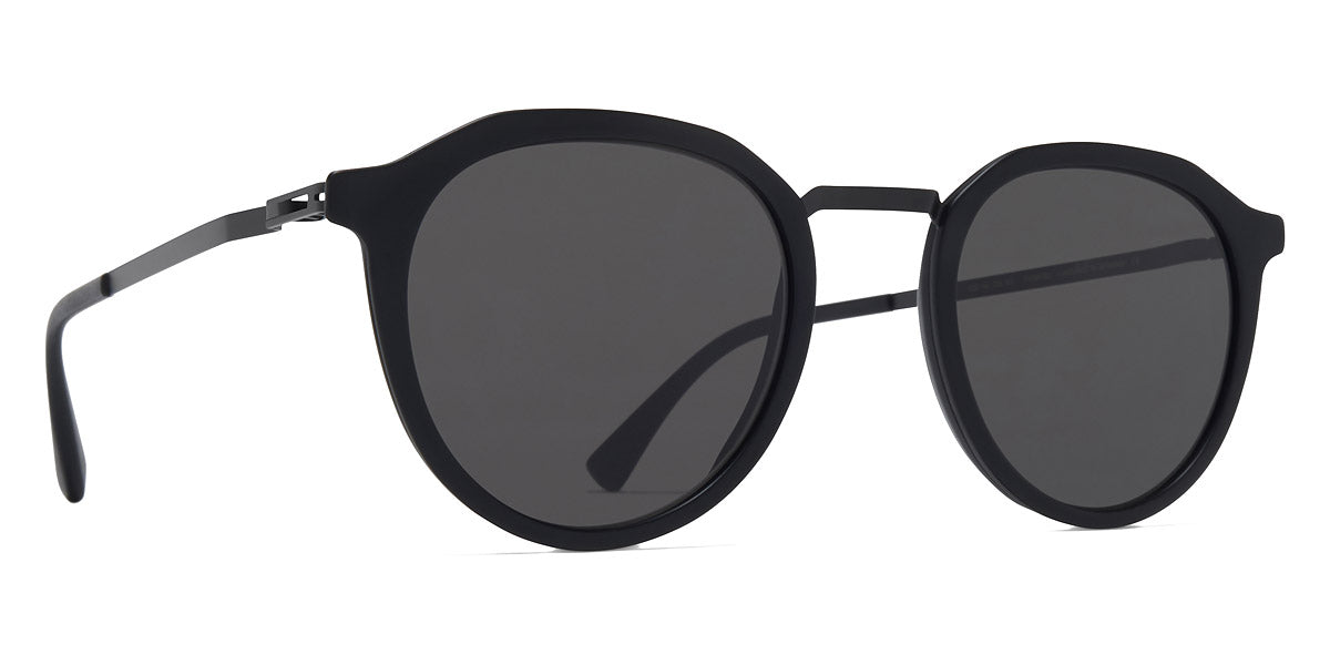 Mykita® PAULSON MYK PAULSON A57 Black/Matte Black / Dark Grey Solid 47 - A57 Black/Matte Black / Dark Grey Solid Sunglasses