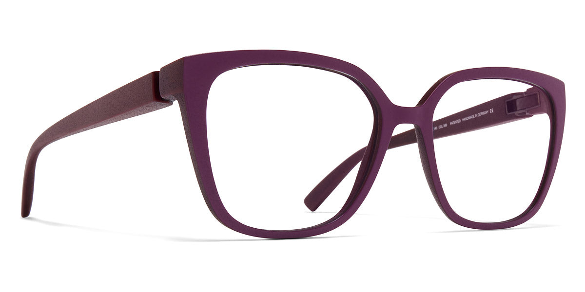 Mykita® PHILANA MYK PHILANA MDL12 Burgundy/Purple Grape 53 - MDL12 Burgundy/Purple Grape Eyeglasses