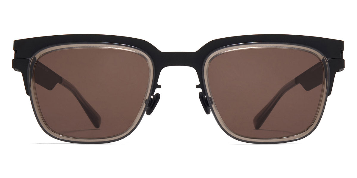 Mykita® RAYMOND MYK RAYMOND A77 Black/Clear Ash / Brown Solid 51 - A77 Black/Clear Ash / Brown Solid Sunglasses