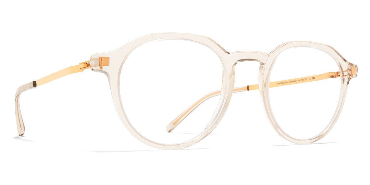 Mykita® SAGA MYK SAGA C1 Champagne/Glossy Gold 48 - C1 Champagne/Glossy Gold Eyeglasses