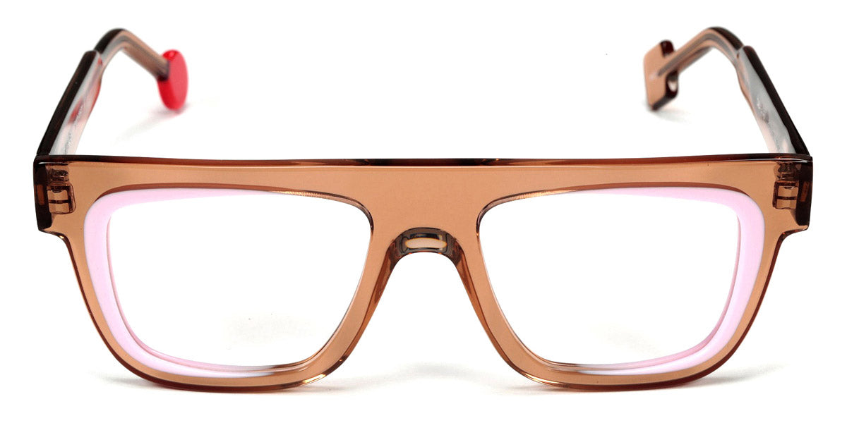 Sabine Be® Be Alive SB Be Alive 689 50 - Shiny Translucent Brown / Shiny Baby Pink Eyeglasses