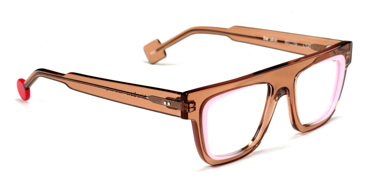 Sabine Be® Be Alive SB Be Alive 689 50 - Shiny Translucent Brown / Shiny Baby Pink Eyeglasses