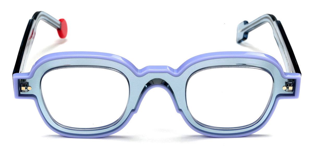 Sabine Be® Be Artist Line SB Be Artist Line 712 45 - Shiny Translucent Blue Gray / Shiny Lavender Eyeglasses