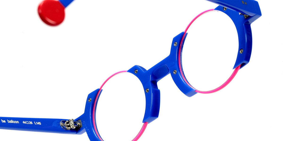 Sabine Be® Be Balloon SB Be Balloon 717 44 - Shiny Majorelle Blue / Satin Neon Pink Eyeglasses