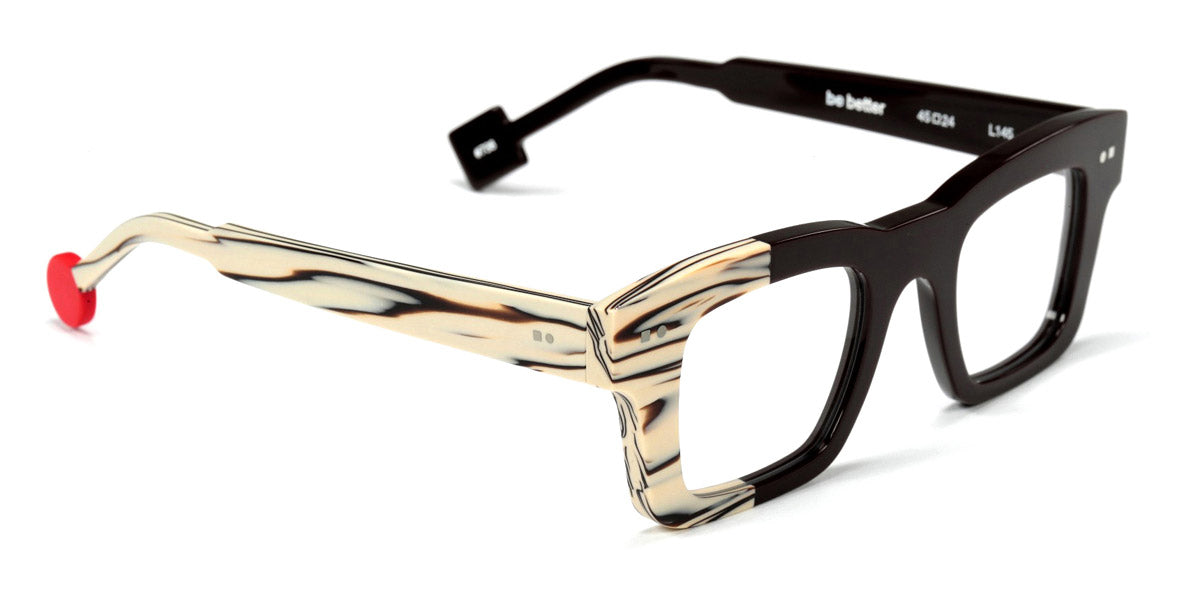 Sabine Be® Be Better SB Be Better 738 45 - Shiny Dark Brown / Matte Chocolate Vanilla Eyeglasses