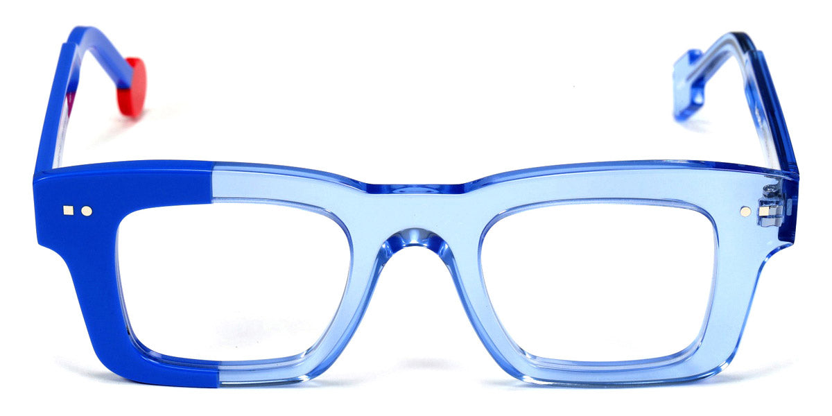 Sabine Be® Be Better SB Be Better 743 45 - Shiny Translucent Blue / Shiny Majorelle Blue Eyeglasses