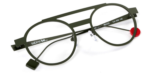 Sabine Be® Be Casual SB Be Casual 206 48 - Satin Khaki Eyeglasses