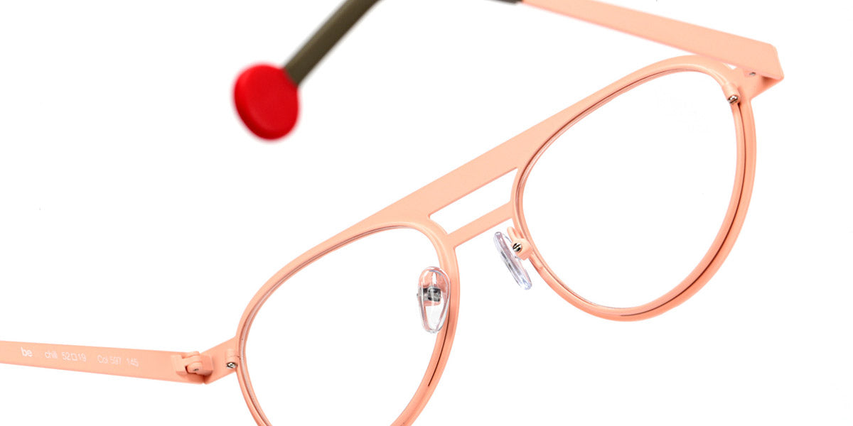 Sabine Be® Be Chill SB Be Chill 597 52 - Satin Salmon / Satin Mastic Eyeglasses