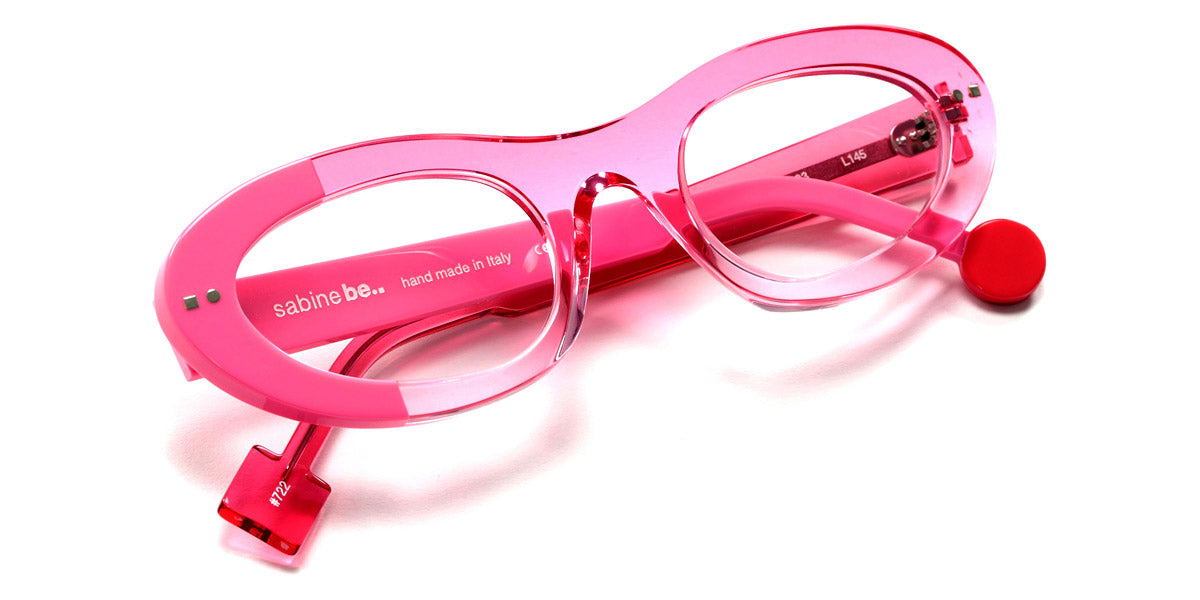 Sabine Be® Be Gaga SB Be Gaga 722 51 - Shiny Gradient Pink / Shiny Neon Pink Eyeglasses