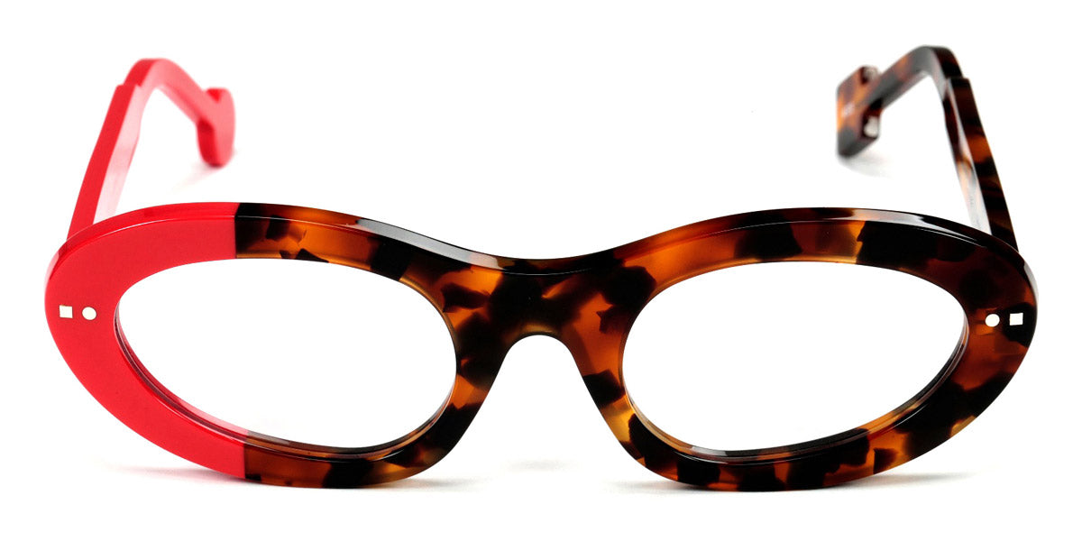 Sabine Be® Be Gaga SB Be Gaga 723 51 - Shiny Fawn Tortoiseshell / Shiny Red Eyeglasses