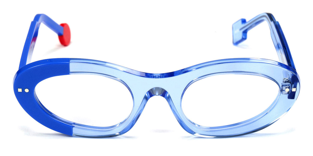 Sabine Be® Be Gaga SB Be Gaga 728 51 - Shiny Translucent Light Blue / Shiny Majorelle Blue Eyeglasses