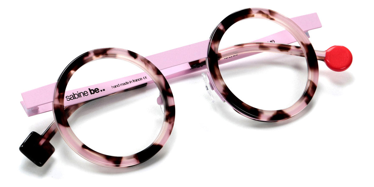 Sabine Be® Be Gipsy SB Be Gipsy 669 43 - Shiny Pinkish Tortoiseshell / Satin Baby Pink Eyeglasses