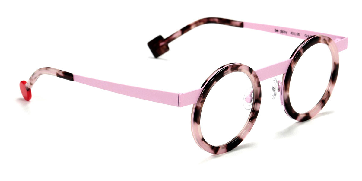 Sabine Be® Be Gipsy SB Be Gipsy 669 43 - Shiny Pinkish Tortoiseshell / Satin Baby Pink Eyeglasses