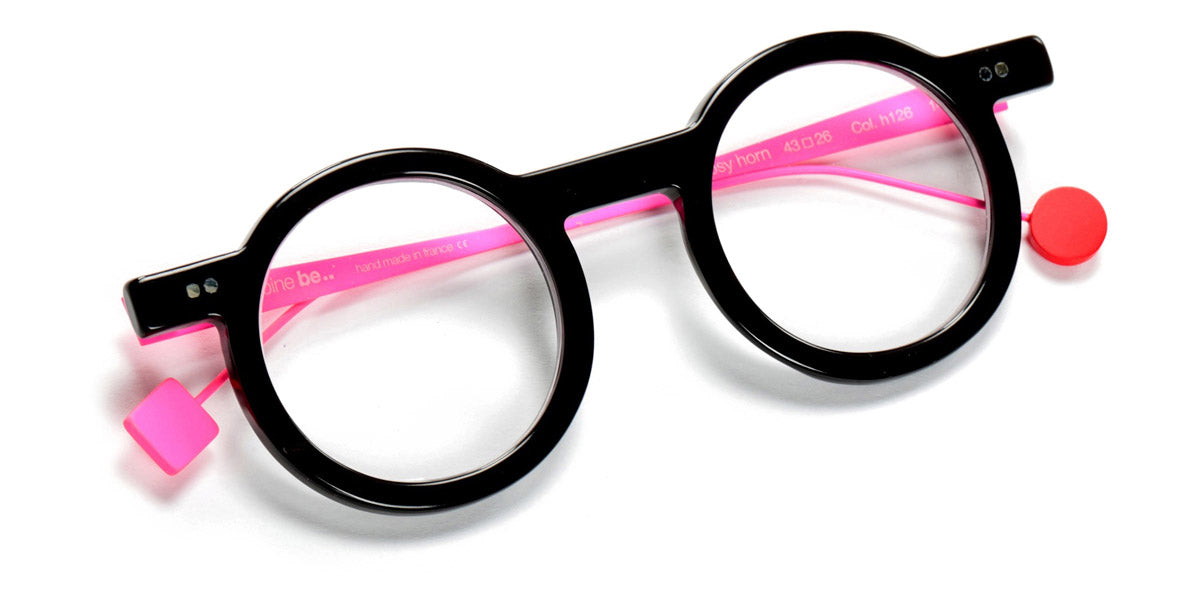 Sabine Be® Be Gipsy Horn SB Be Gipsy Horn 126 43 - Satin Neon Pink Eyeglasses