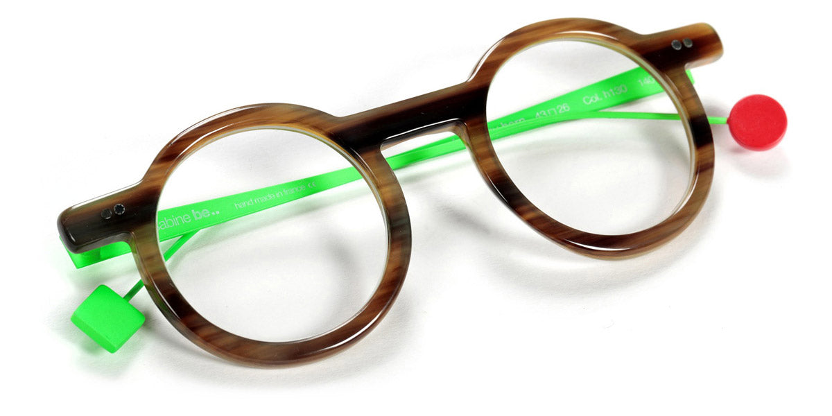 Sabine Be® Be Gipsy Horn SB Be Gipsy Horn 130 43 - Satin Neon Green Eyeglasses