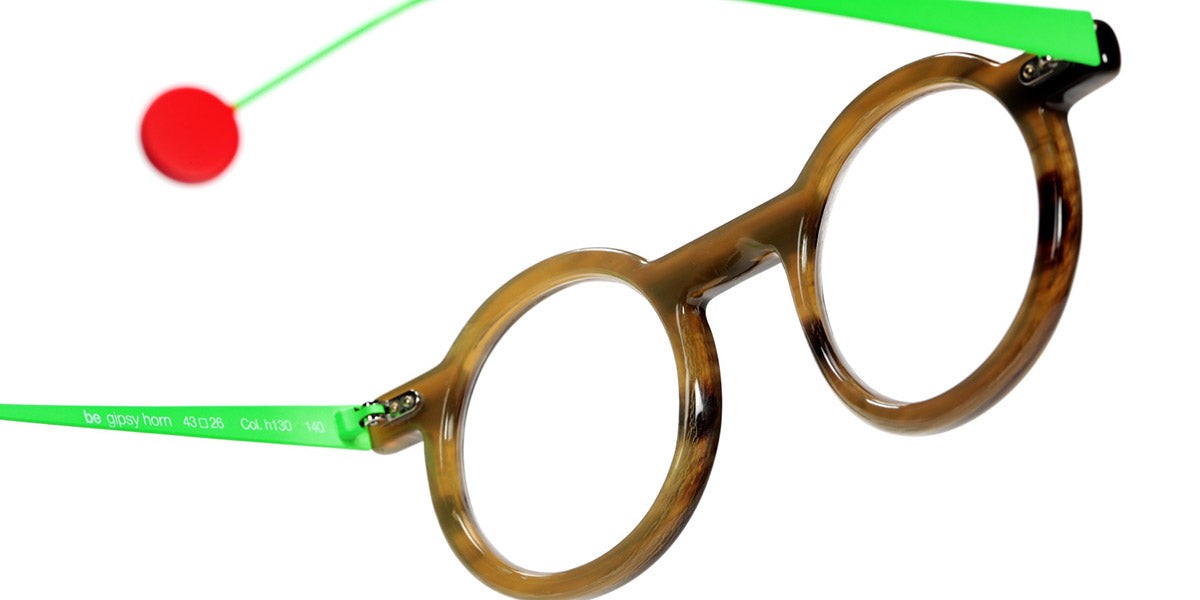 Sabine Be® Be Gipsy Horn SB Be Gipsy Horn 130 43 - Satin Neon Green Eyeglasses