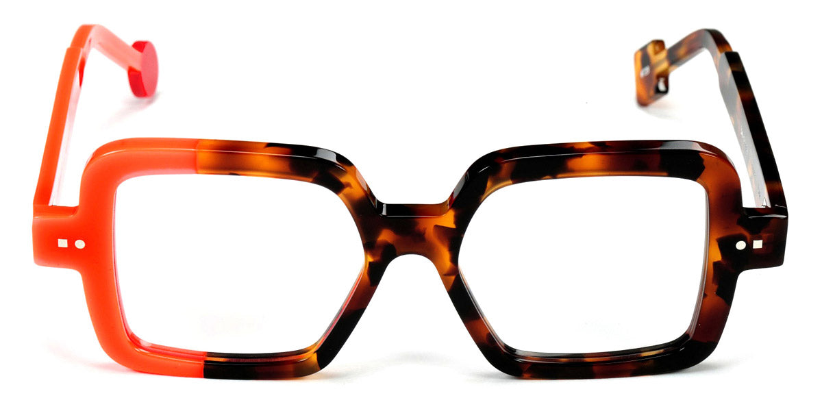 Sabine Be® Be Glossy SB Be Glossy 729 51 - Shiny Tawny Tortoiseshell / Shiny Miami Neon Orange Eyeglasses