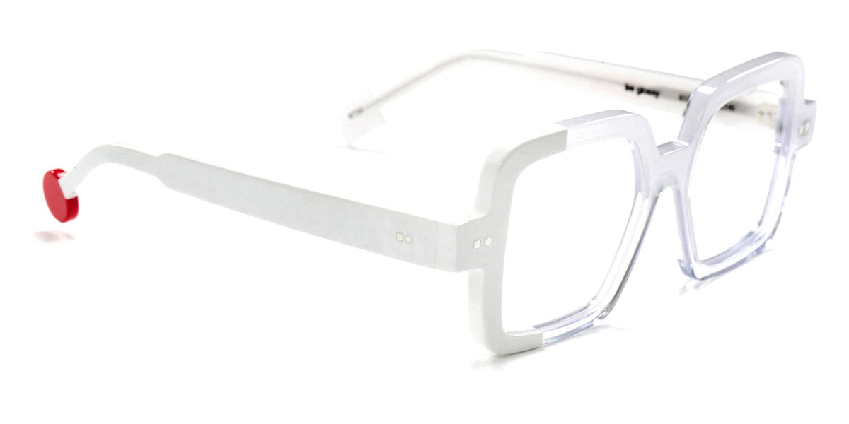 Sabine Be® Be Glossy SB Be Glossy 730 51 - Shiny Opal Gradient / Shiny White Eyeglasses