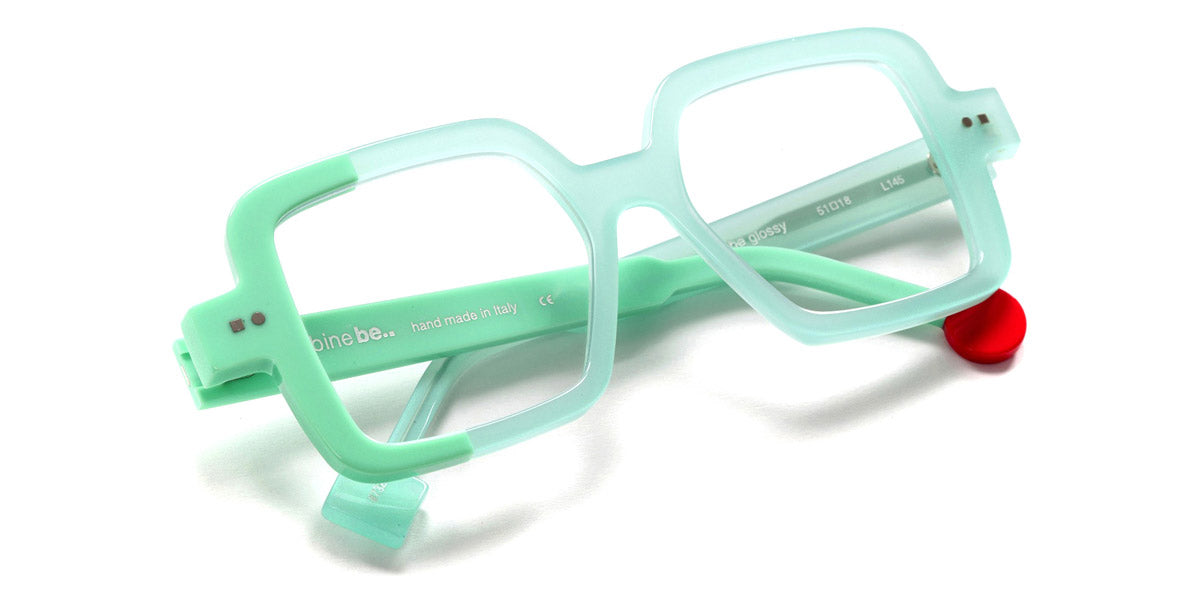 Sabine Be® Be Glossy SB Be Glossy 732 51 - Shiny Opal Turquoise / Shiny Turquoise Eyeglasses