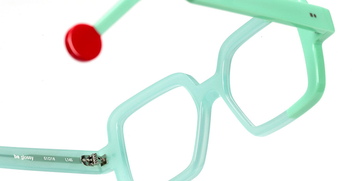 Sabine Be® Be Glossy SB Be Glossy 732 51 - Shiny Opal Turquoise / Shiny Turquoise Eyeglasses