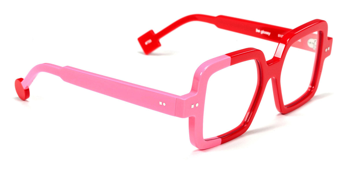 Sabine Be® Be Glossy SB Be Glossy 733 51 - Shiny Red / Shiny Neon Pink Eyeglasses