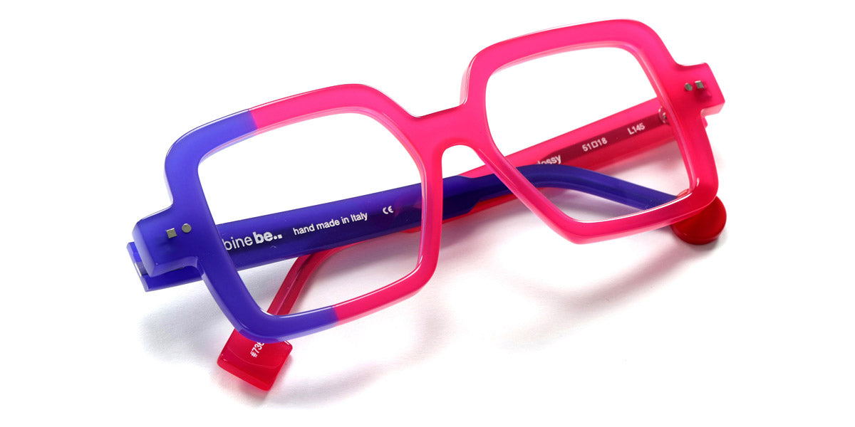 Sabine Be® Be Glossy SB Be Glossy 736 51 - Shiny Raspberry Opal / Shiny Purple Opal Eyeglasses