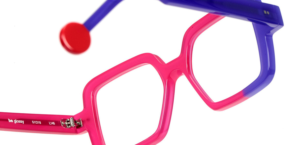 Sabine Be® Be Glossy SB Be Glossy 736 51 - Shiny Raspberry Opal / Shiny Purple Opal Eyeglasses