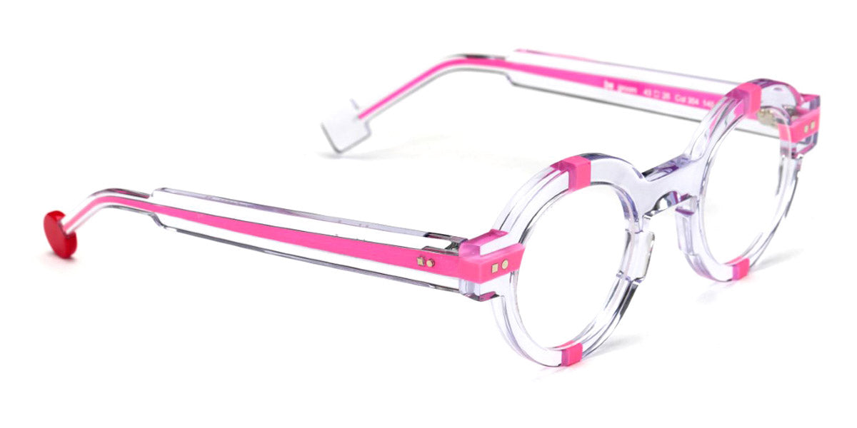 Sabine Be® Be Groom SB Be Groom 354 43 - Shiny Crystal / Shiny Neon Pink Eyeglasses