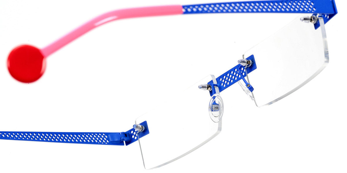 Sabine Be® Be King Pierced SB Be King Pierced 122 52 - Satin Blue Majorelle Eyeglasses