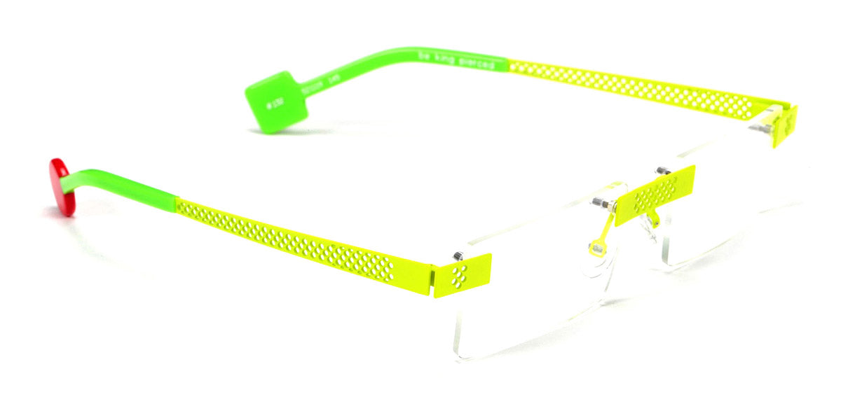 Sabine Be® Be King Pierced SB Be King Pierced 132 52 - Satin Neon Yellow Eyeglasses