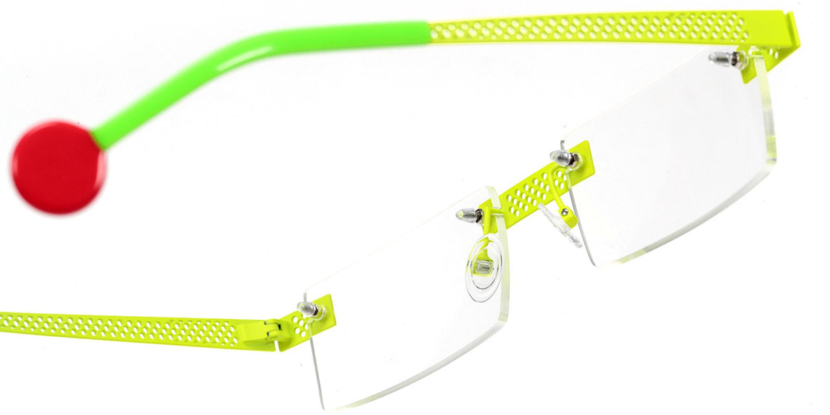 Sabine Be® Be King Pierced SB Be King Pierced 132 52 - Satin Neon Yellow Eyeglasses