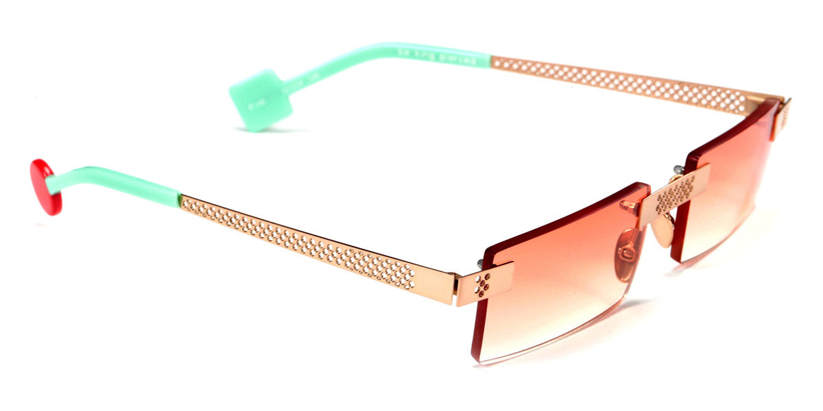 Sabine Be® Be King Pierced Sun SB Be King Pierced Sun 140 52 - Polished Rose Gold Sunglasses