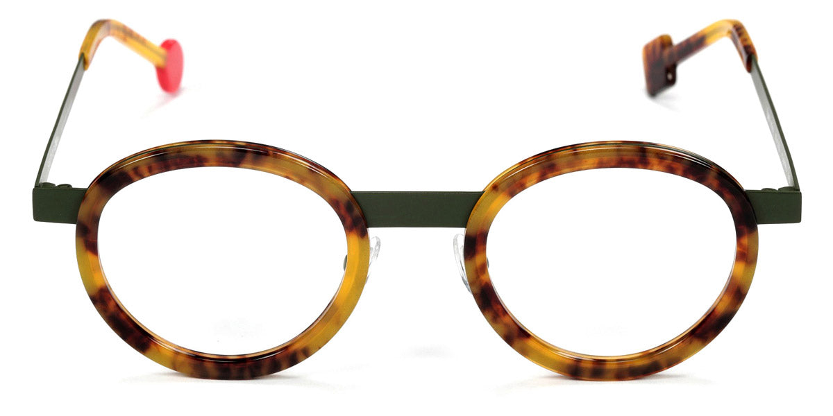 Sabine Be® Be Lucky SB Be Lucky 670 47 - Shiny Tortoiseshell / Satin Khaki Eyeglasses